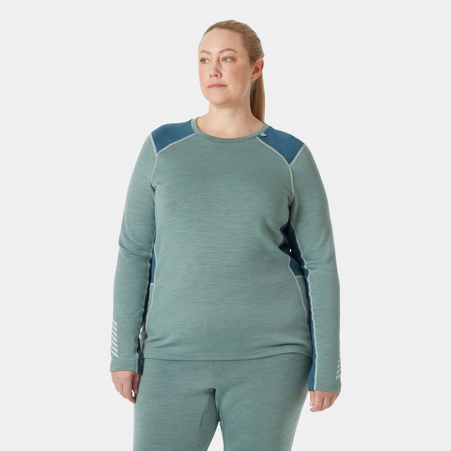 Women's LIFA Merino Midweight Crew Plus Shirt