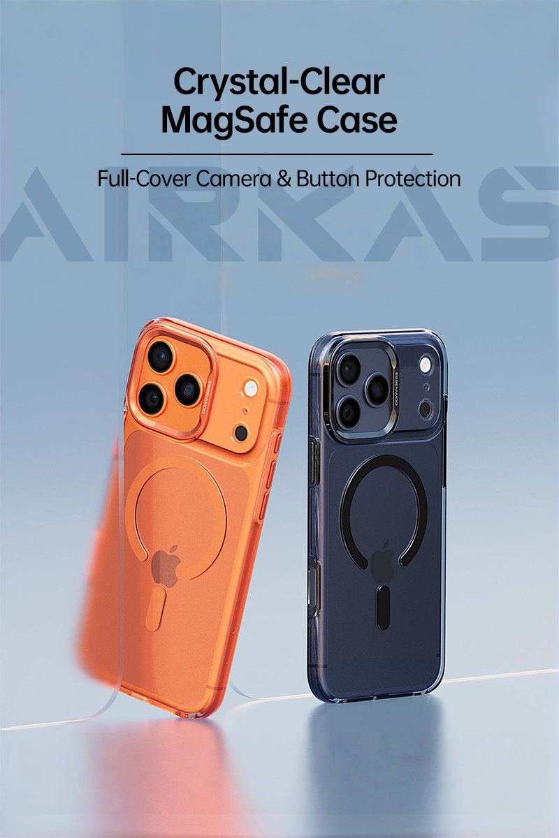 Dopamine Transparent Magnetic Case for iPhone 17 Series