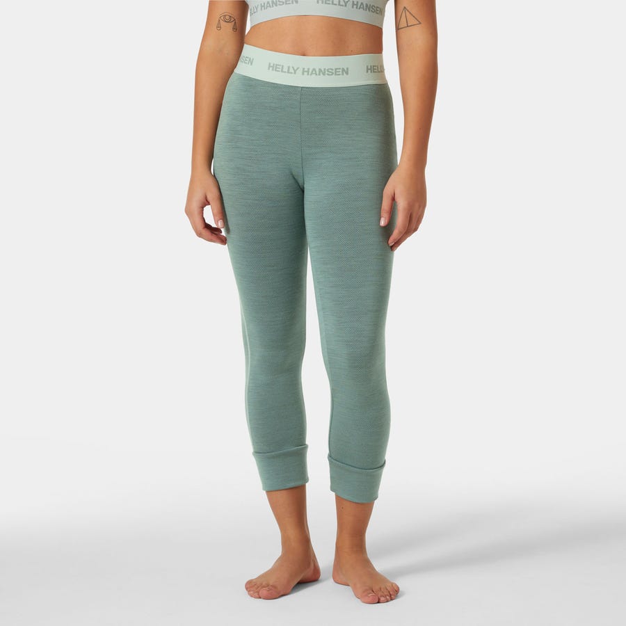 Women's LIFA Merino Midweight Base Layer 3/4 Pants