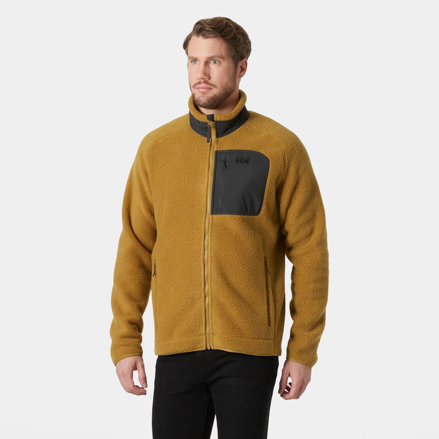 Men's Panorama Pile Fleece Block Jacket