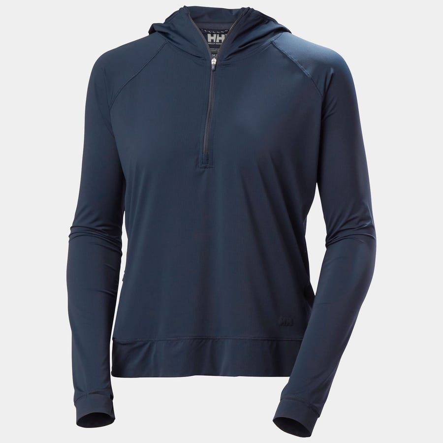 Women's Shine Solen Half-Zip Sun Hoodie