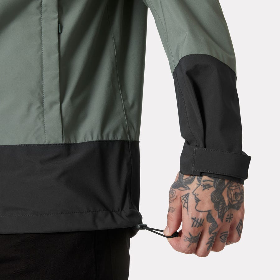 Men's Block Hooded Jacket