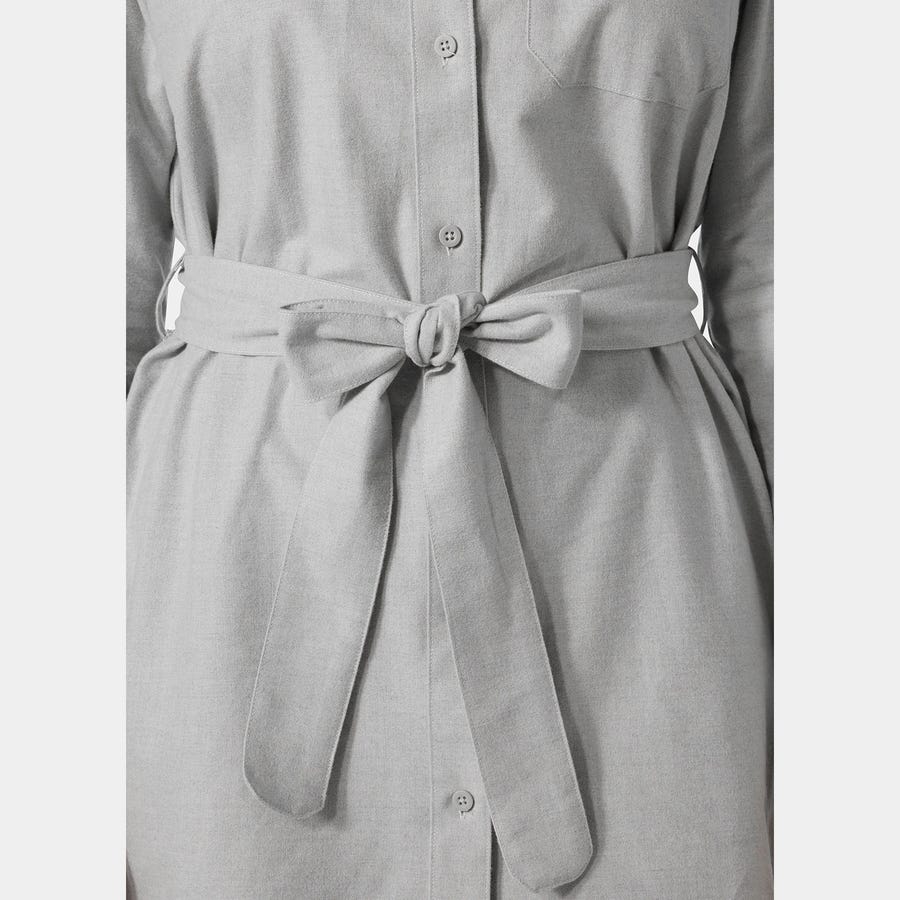 Women's Organic Flannel Shirt Dress