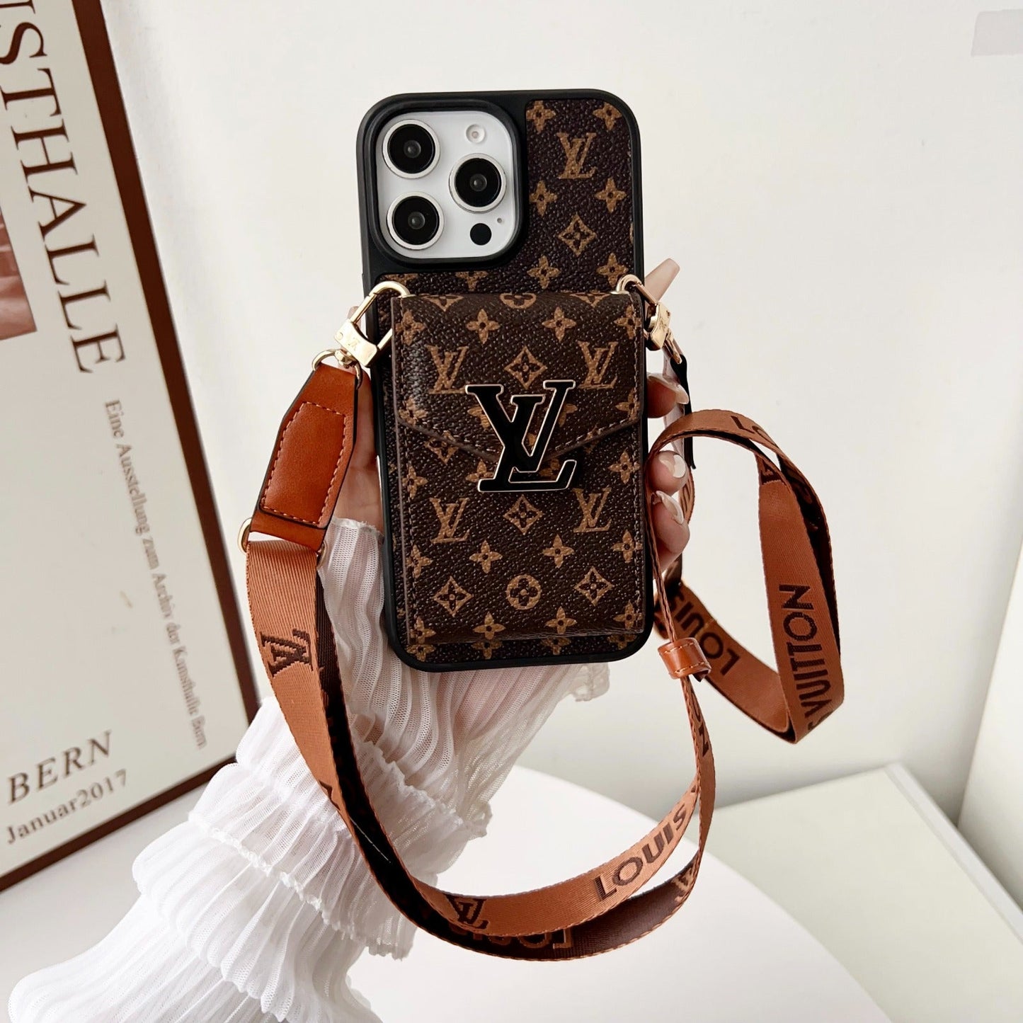 LV Signature Strap Series iPhone Cases