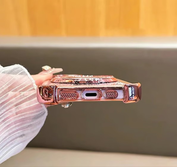 For iPhone Four Corners Airbag Drop Protection Magnetic Stand Case