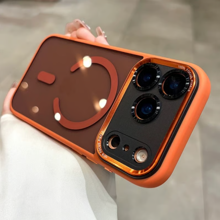 Metal Lens All-inclusive Phone Case for iPhone 17/16/15/14 Series