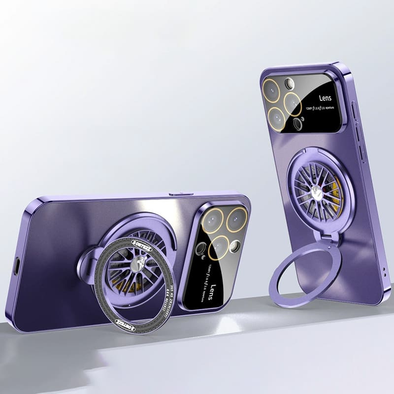 Lens Protection Rotating Gyroscope Phone Case