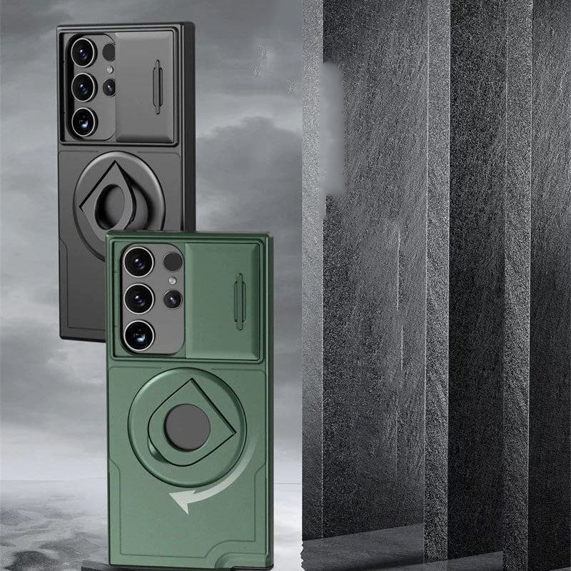 Samsung Military Grade Shockproof Case with Ring Kickstand