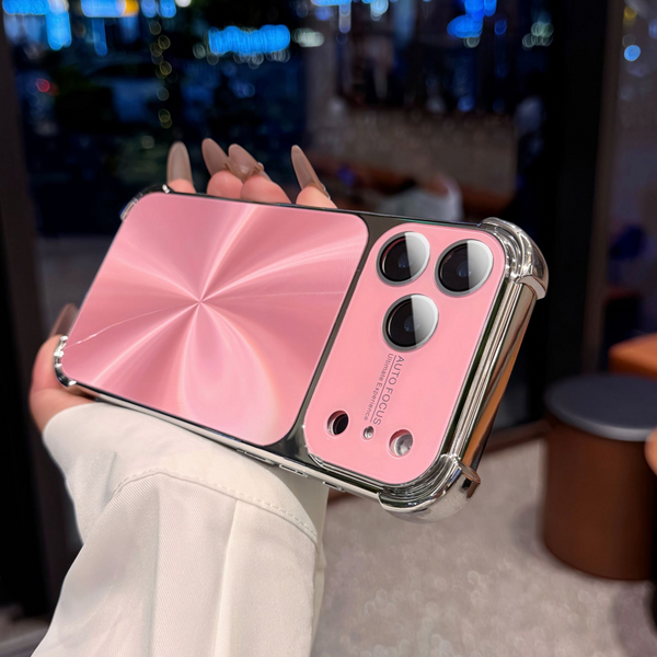 Full-size Shockproof Phone Case with AI button and CD Pattern for iPhone Series